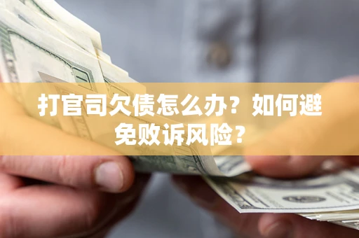 北京打官司欠债怎么办？如何避免败诉风险？