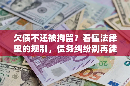 北京欠债不还被拘留？看懂法律里的规制，债务纠纷别再徒劳奔波