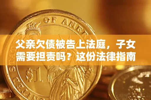 北京父亲欠债被告上法庭，子女需要担责吗？这份法律指南必须看完