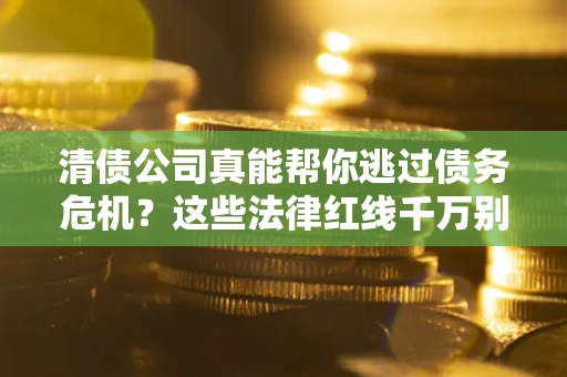 北京清债公司真能帮你逃过债务危机？这些法律红线千万别踩