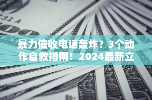 北京暴力催收电话轰炸？3个动作自救指南！2024最新立案标准全解析
