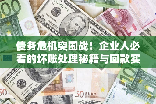 北京债务危机突围战！企业人必看的坏账处理秘籍与回款实战指南