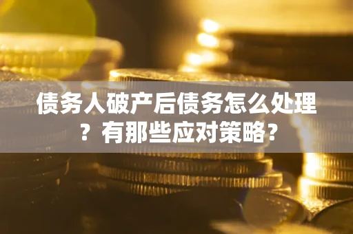 北京债务人破产后债务怎么处理？有那些应对策略？